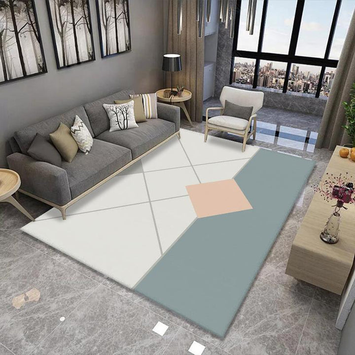 Geometric Pattern Area Rug Stornfield
