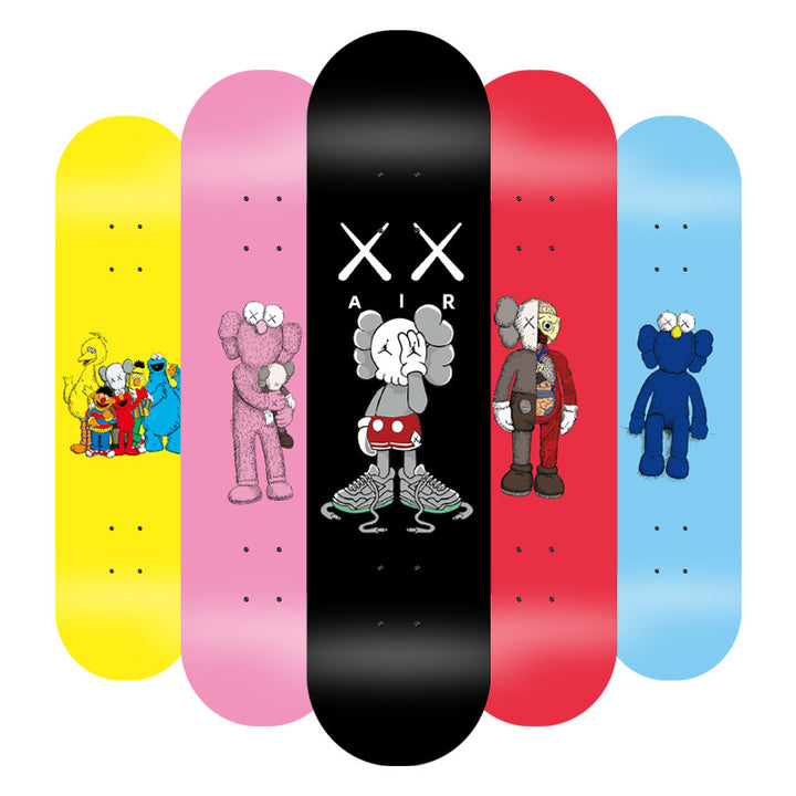 Graphic Skateboard Deck Stornfield