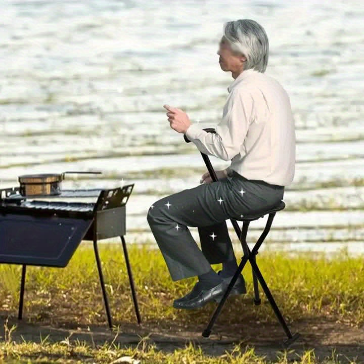 2-in-1 Walking Stick with Seat | Stornfield