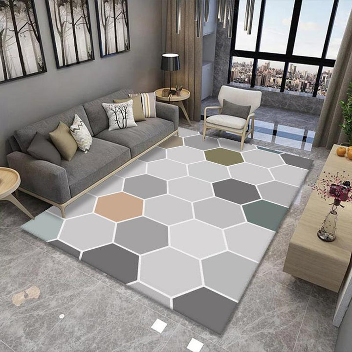 Geometric Pattern Area Rug Stornfield