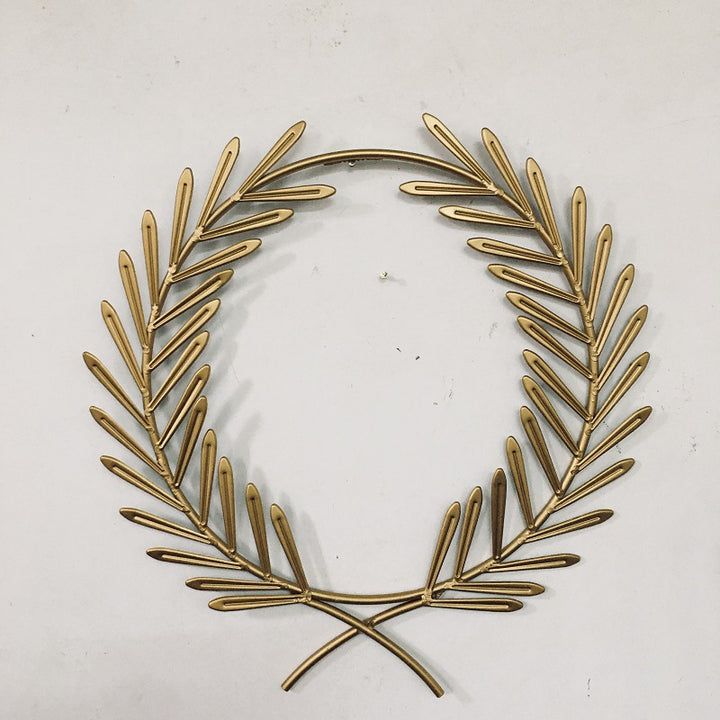 Decorative Metal Wreath for Wall Art Stornfield