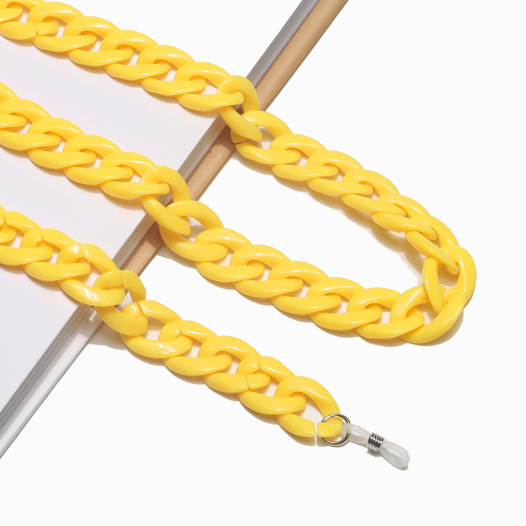 Colorful Oversized Acrylic Eyewear Chain Stornfield