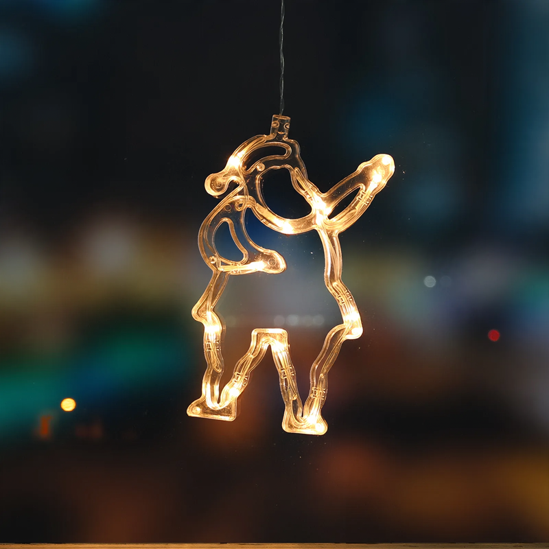 LED hanging decoration for windows and rooms