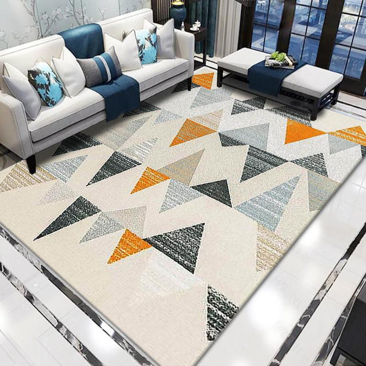 Geometric Pattern Area Rug Stornfield