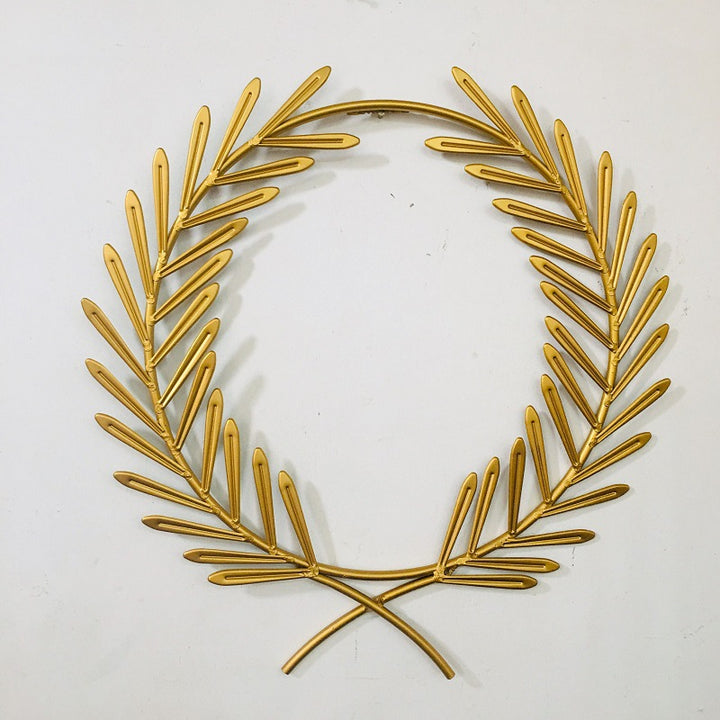 Decorative Metal Wreath for Wall Art Stornfield