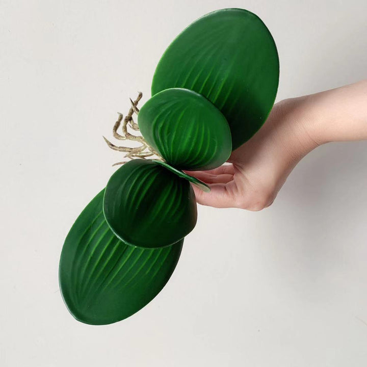 Realistic Artificial Orchid Leaf Arrangement