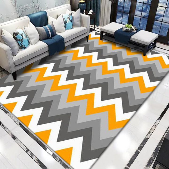 Geometric Pattern Area Rug Stornfield