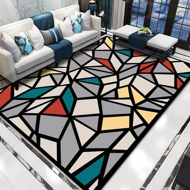 Geometric Pattern Area Rug Stornfield
