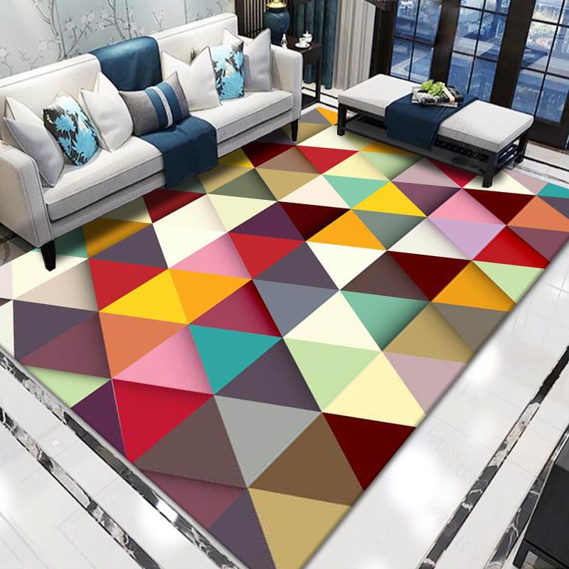 Geometric Pattern Area Rug Stornfield