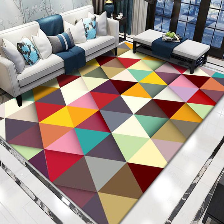 Geometric Pattern Area Rug Stornfield
