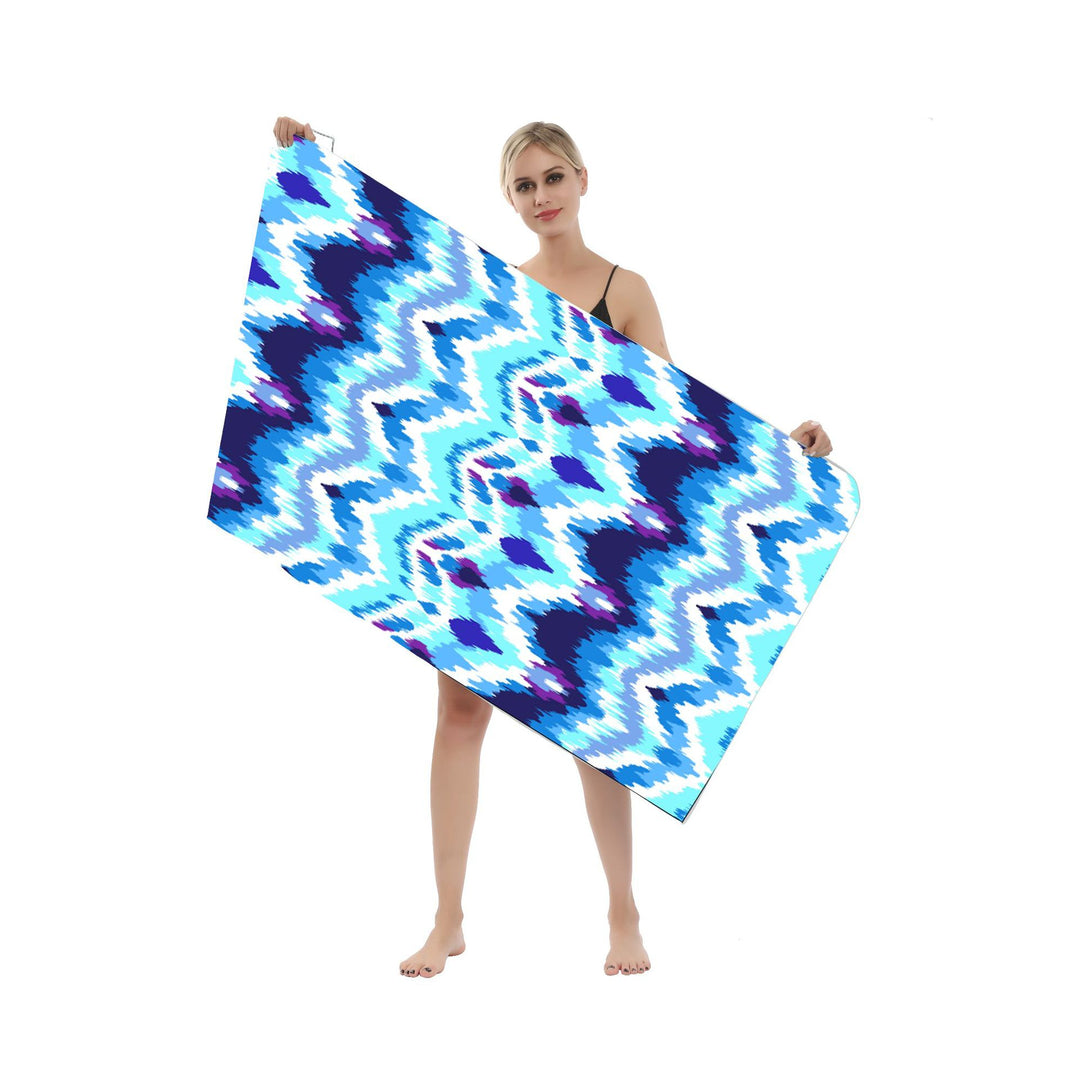 Multifunctional beach towel in creative mandala design Stornfield