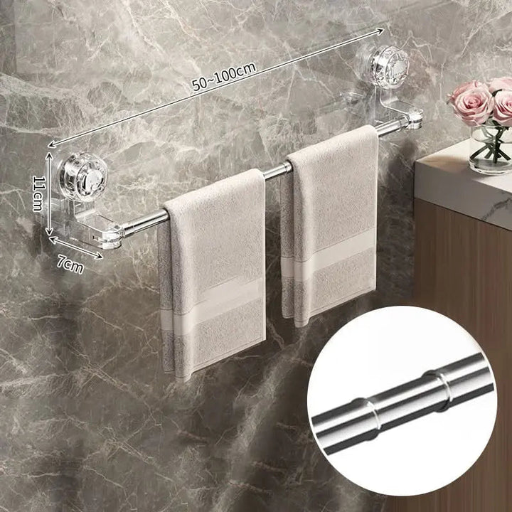 FlexiGrip Towel Holder — Unleash your space freedom with stylish organization without drill holes! | Stornfield