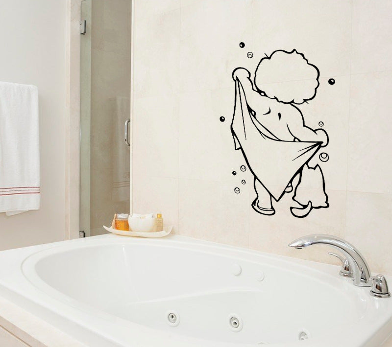 Baby Shower Bathroom Wall Stickers | Stornfield