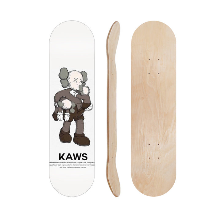 Cartoon-Inspired Skate Deck Stornfield
