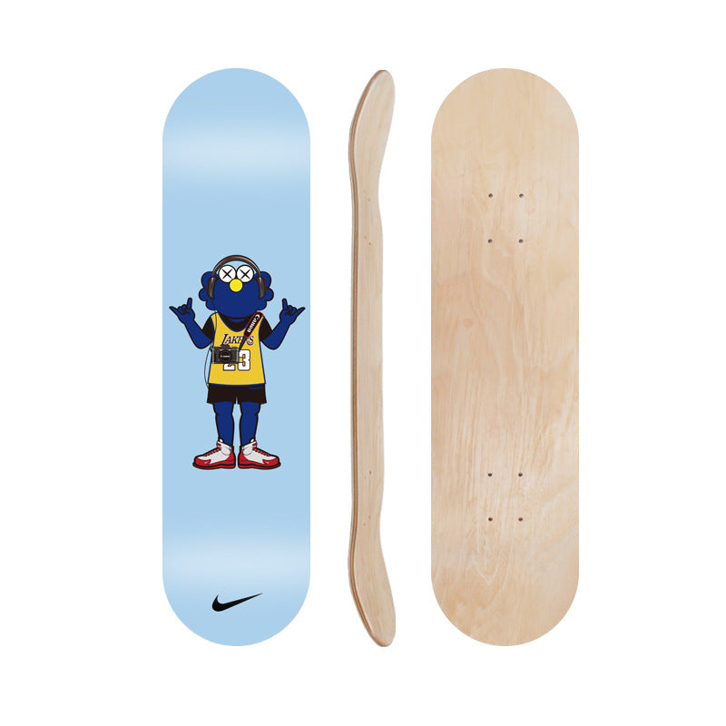 Cartoon-Inspired Skate Deck Stornfield
