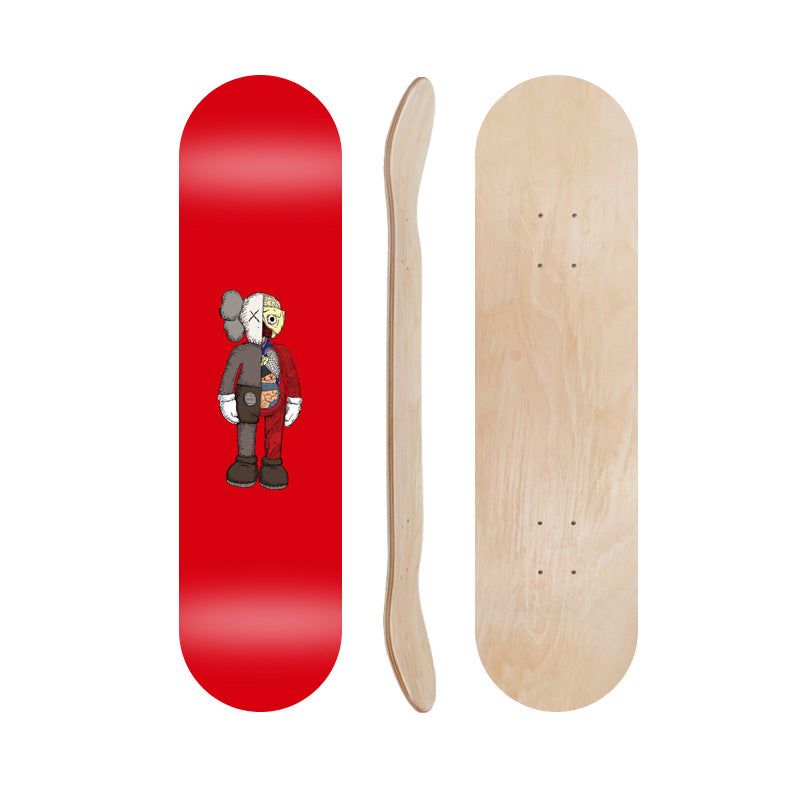 Cartoon-Inspired Skate Deck Stornfield