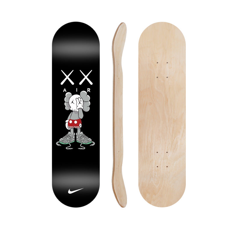 Cartoon-Inspired Skate Deck Stornfield