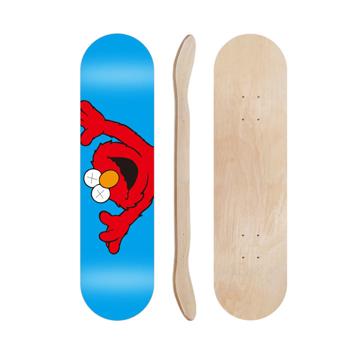 Cartoon-Inspired Skate Deck Stornfield