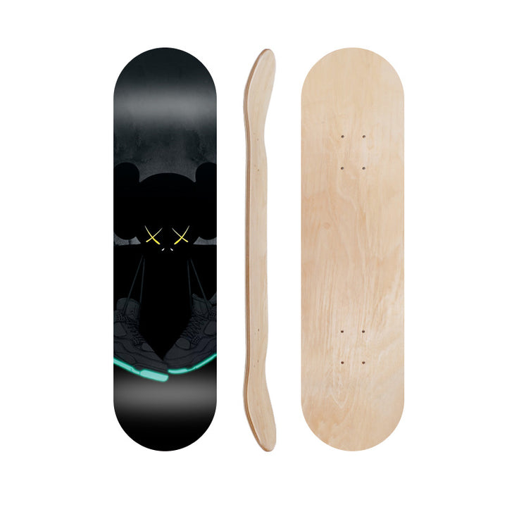 Cartoon-Inspired Skate Deck Stornfield
