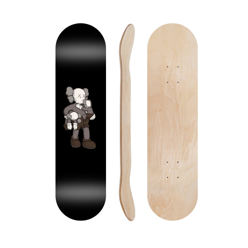 Cartoon-Inspired Skate Deck Stornfield