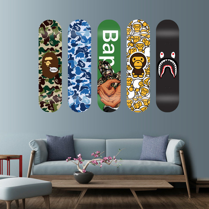 Graphic Skateboard Deck with Custom Design Stornfield