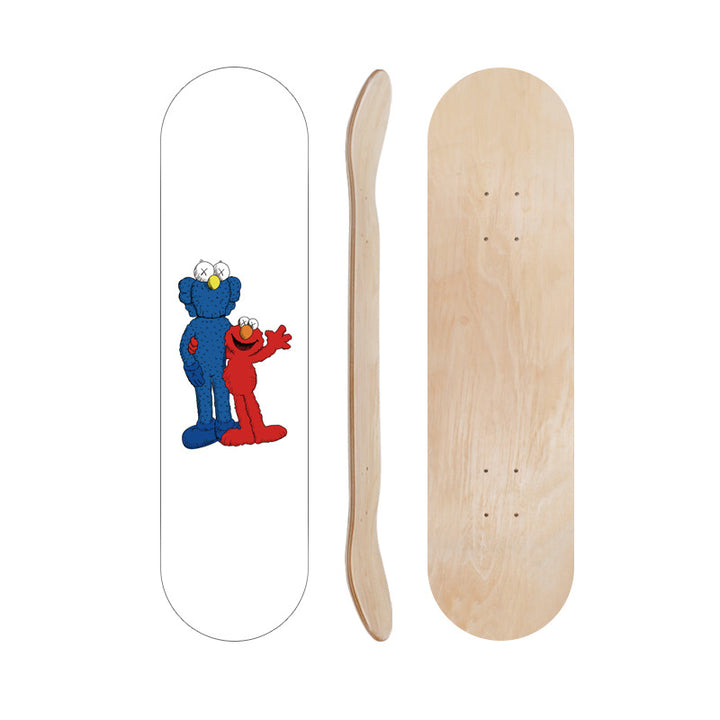 Cartoon-Inspired Skate Deck Stornfield