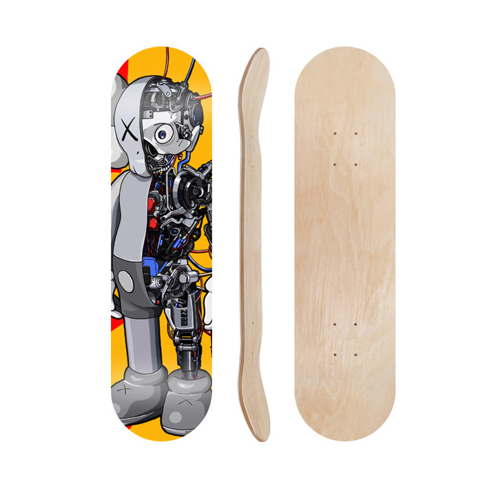 Cartoon-Inspired Skate Deck Stornfield