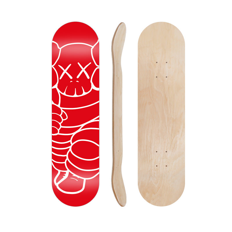 Cartoon-Inspired Skate Deck Stornfield