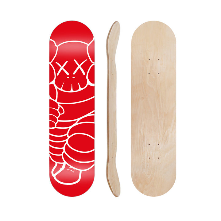 Cartoon-Inspired Skate Deck Stornfield