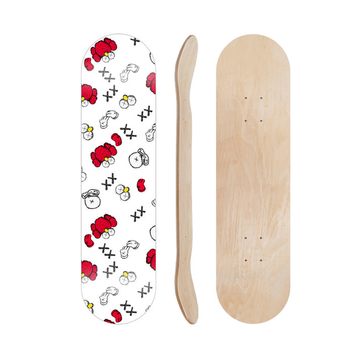Cartoon-Inspired Skate Deck Stornfield
