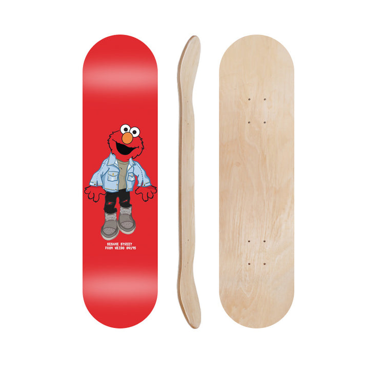 Cartoon-Inspired Skate Deck Stornfield
