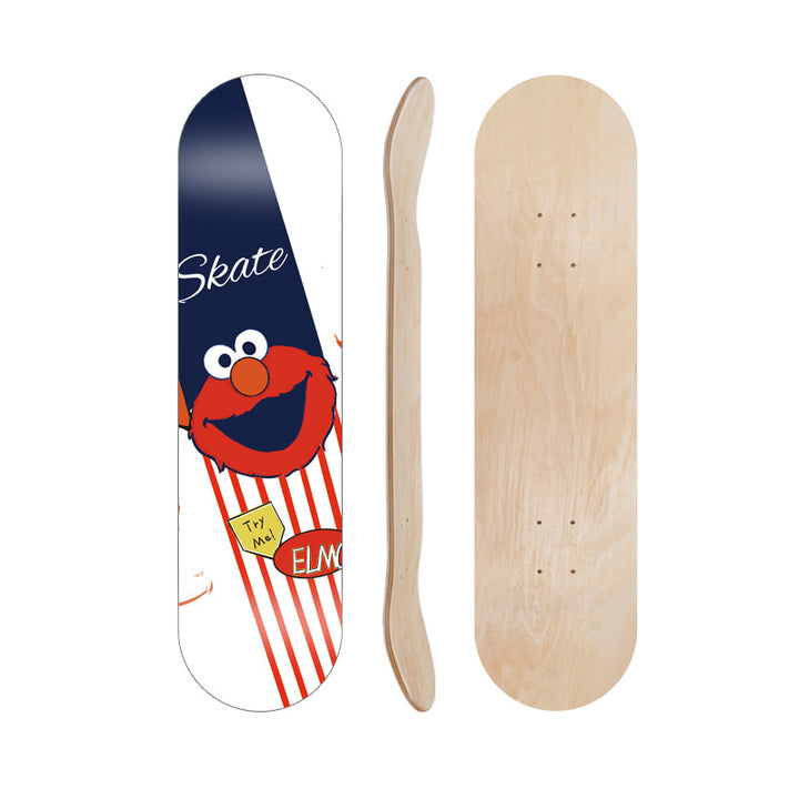 Cartoon-Inspired Skate Deck Stornfield