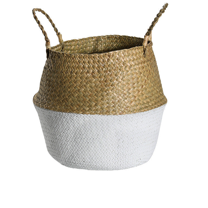 Bohemian Woven Storage Basket Stornfield