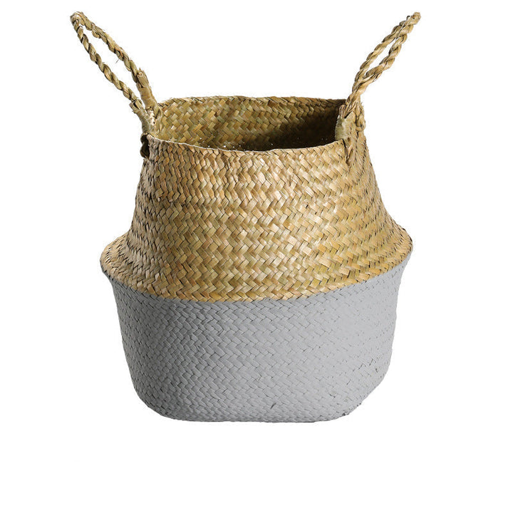 Bohemian Woven Storage Basket Stornfield