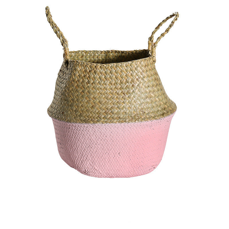 Bohemian Woven Storage Basket Stornfield