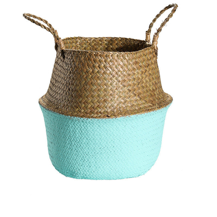 Bohemian Woven Storage Basket Stornfield