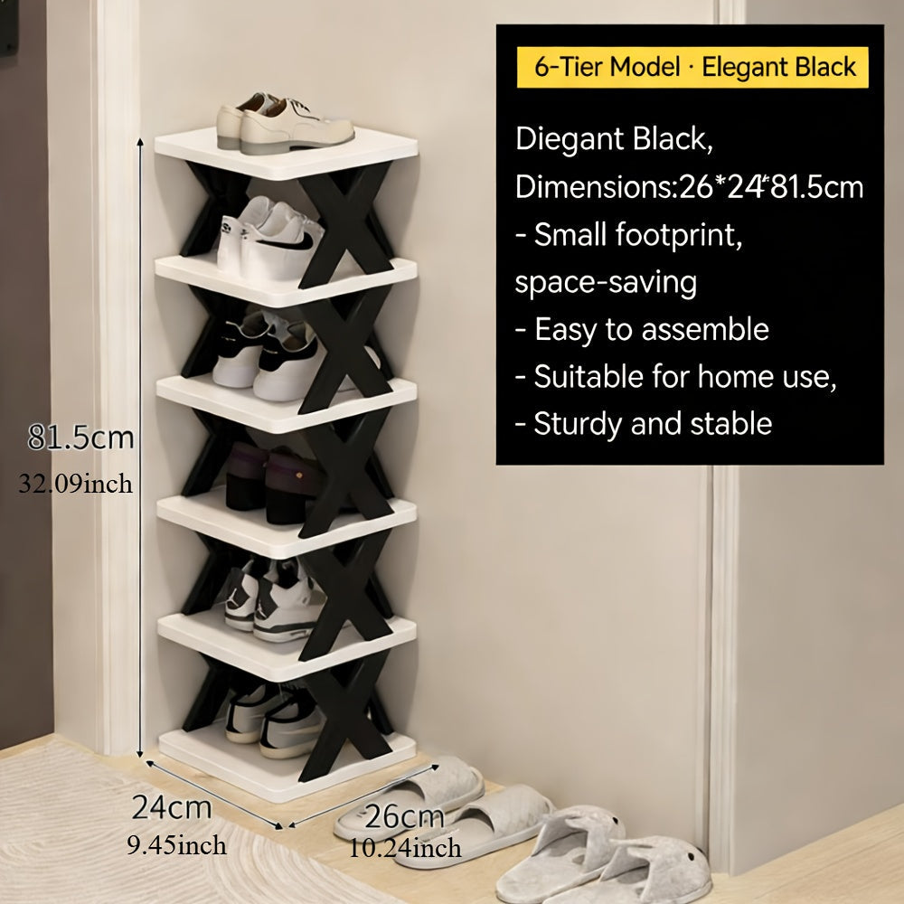 Narrow Shoe Rack Tower | Stornfield