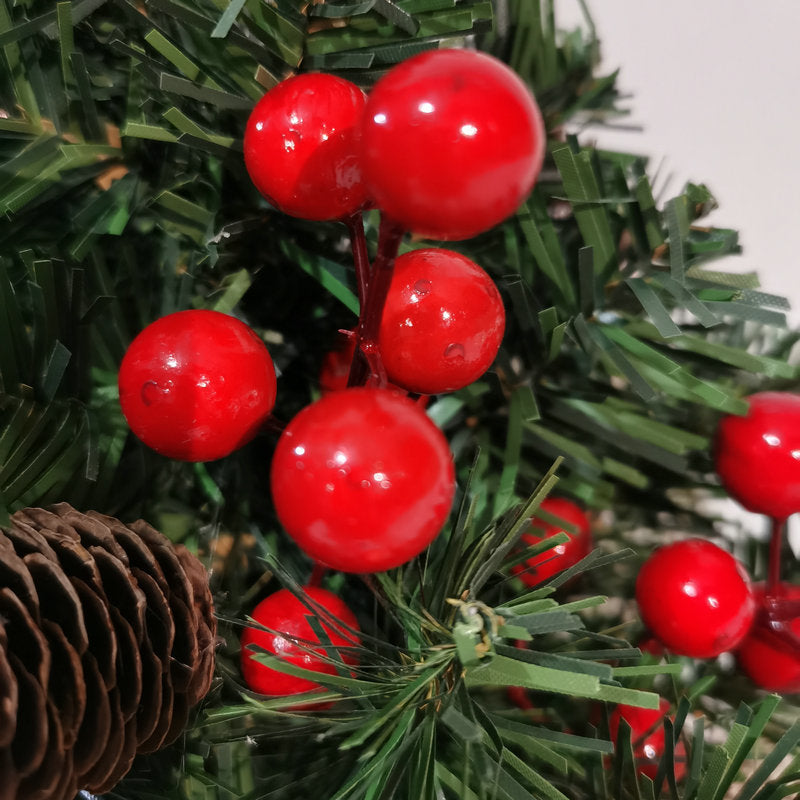 Mini Christmas tree for table decoration, 30 cm, PVC