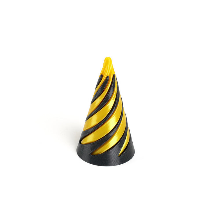 3D-printed, geometric stress relief toy, 6.4 cm