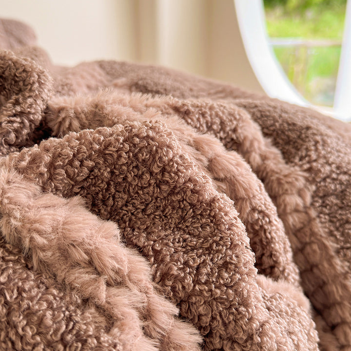 Milk fiber bedding set, 4-piece