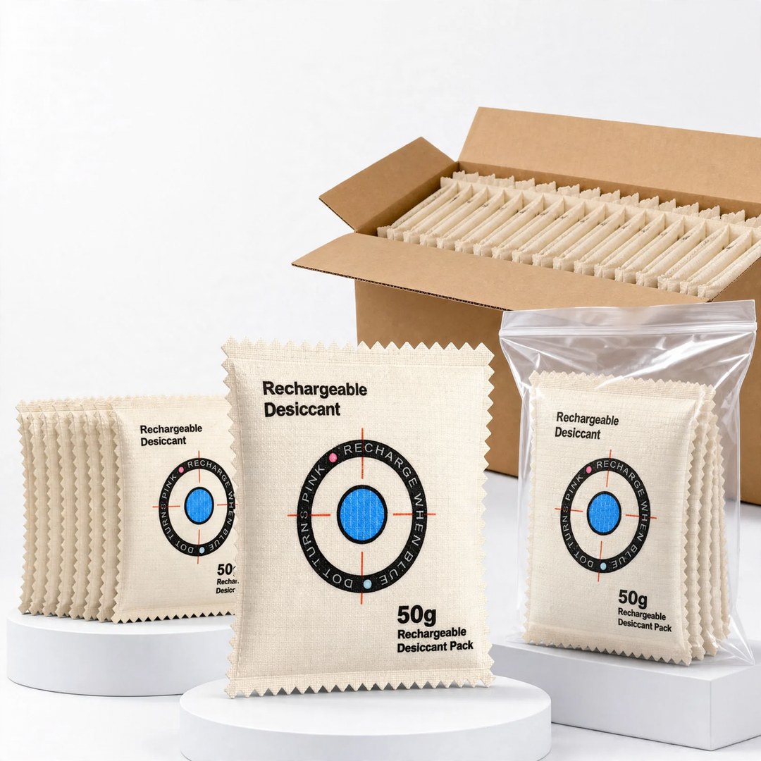Silicone dehumidifying bag for wardrobes and shoes, 50g