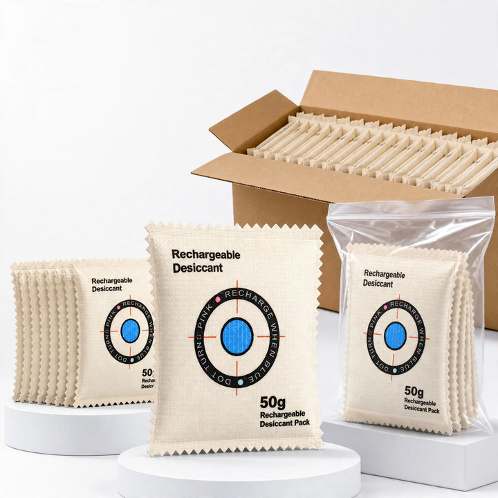 Silicone dehumidifying bag for wardrobes and shoes, 50g