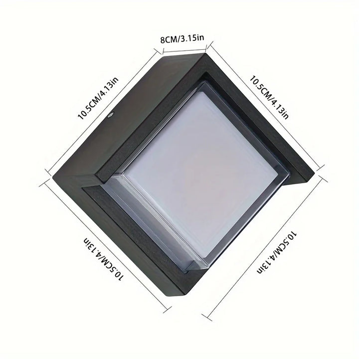 Durable LED wall light for outdoor use - Weatherproof and energy-saving outdoor lighting, ideal for garden and terrace | Stornfield