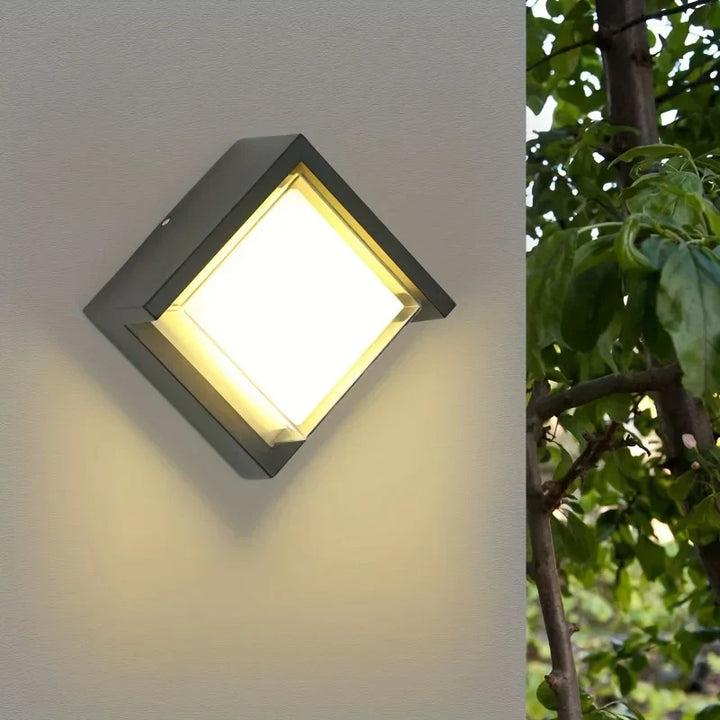 Durable LED wall light for outdoor use - Weatherproof and energy-saving outdoor lighting, ideal for garden and terrace | Stornfield