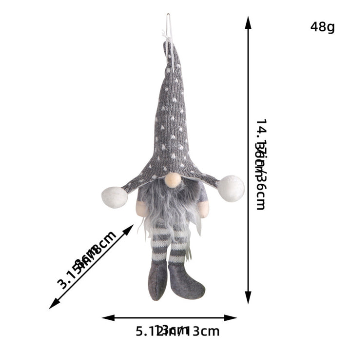 Bright Christmas Elf Figure with Sequins