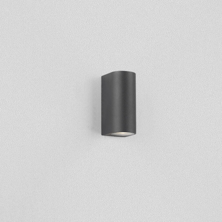 Modern Simple Outdoor Waterproof Aluminum Glass Cylinder 2-Light Wall Sconce Lamp | Stornfield