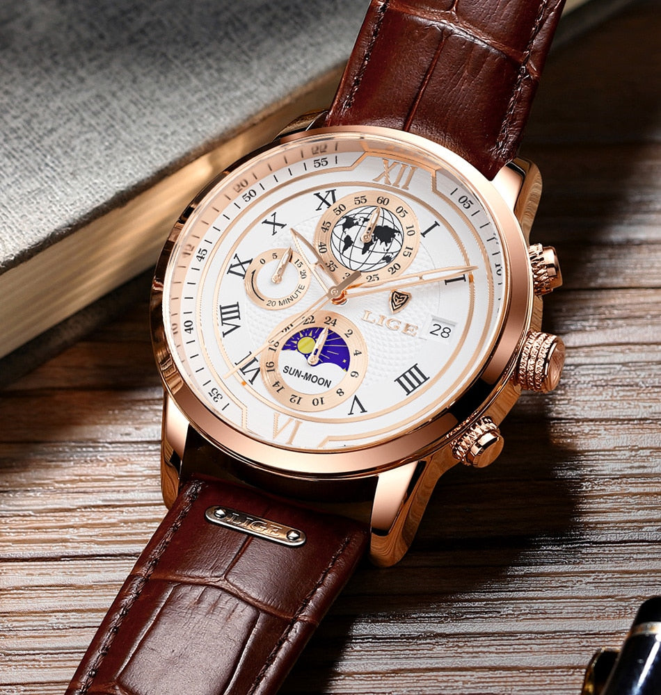 Stornfield | Classic Chronograph Men’s Watch | Stylish & Functional Luxury Wristwatch for Every Occasion