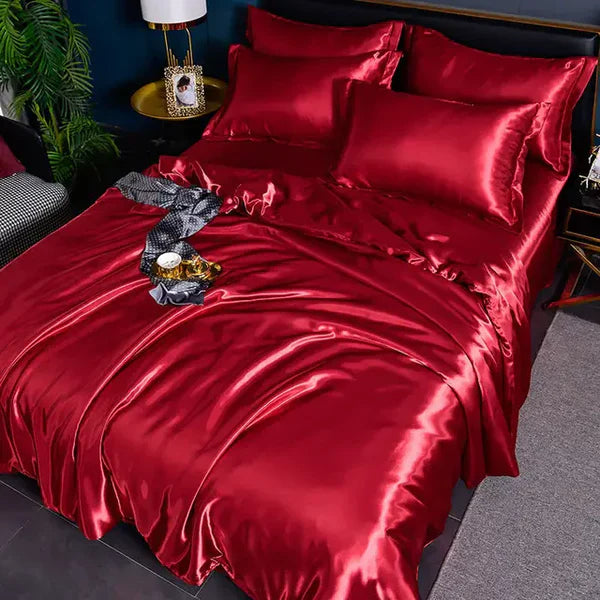 Satin Duvet Cover - Velora | Stornfield
