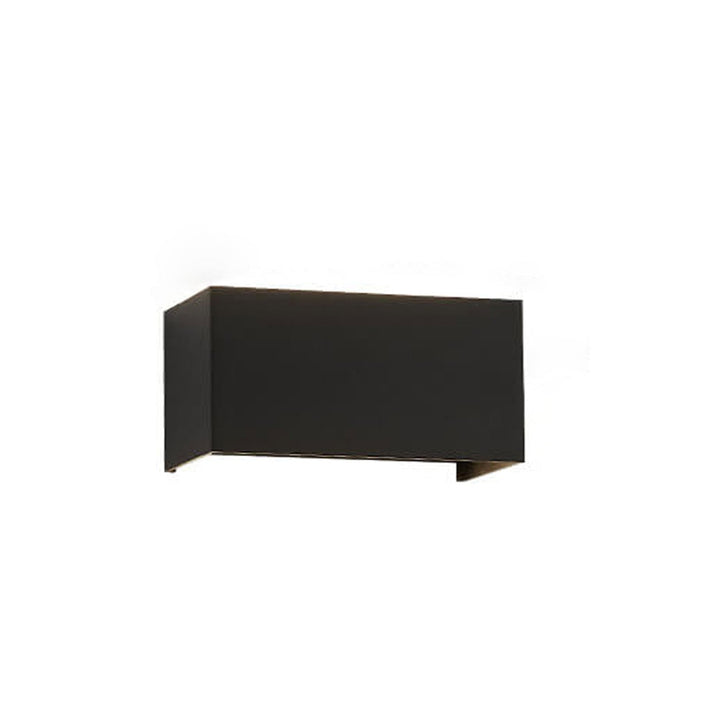 Modern Outdoor Waterproof Rectangular LED Up and Down Illuminated Outdoor Wall Sconce Lamp | Stornfield