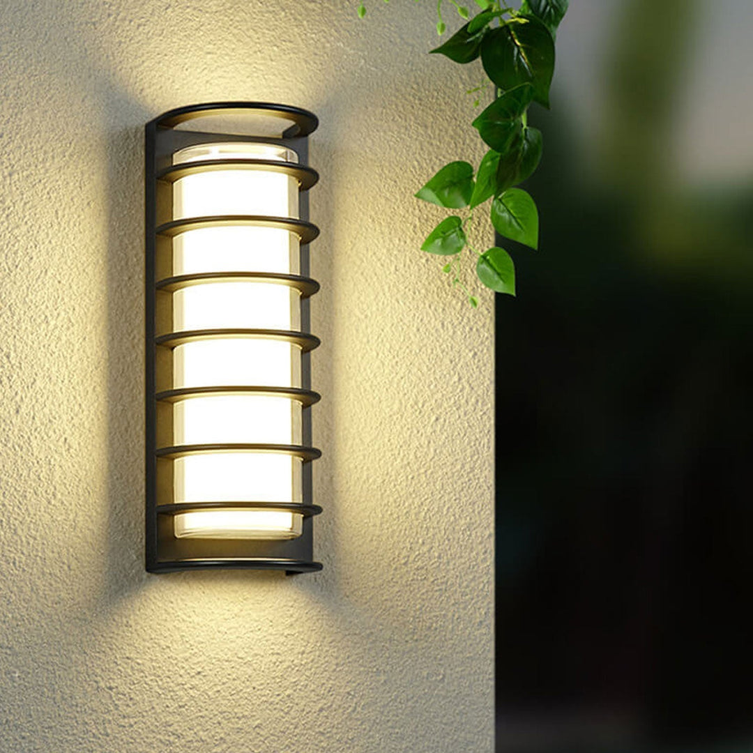 Modern Outdoor Column Waterproof LED Garden Wall Sconce Lamp | Stornfield
